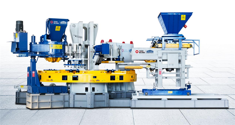 Quangong Machineria Co.,Ltd HP-1200T imitatio latae plene effectionis lapidis latericii lineae: Ducens industriam technologicam innovationem et novam condendi signum ad efficiendum, intelligentem et viridem fabricam