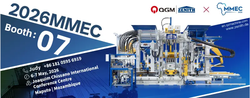 Quangong Machinery Co., Ltd. Pone ad Showcase High-Efficientiam Machina Bricks Solutiones MMXXVI MMEC Exhibition