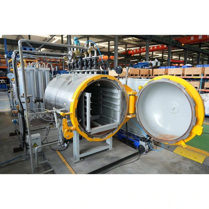 Experimentum Curing Kiln pro Concreto Brick Trial Production